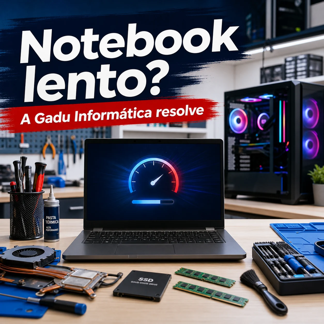 Diagnóstico de equipamento lento